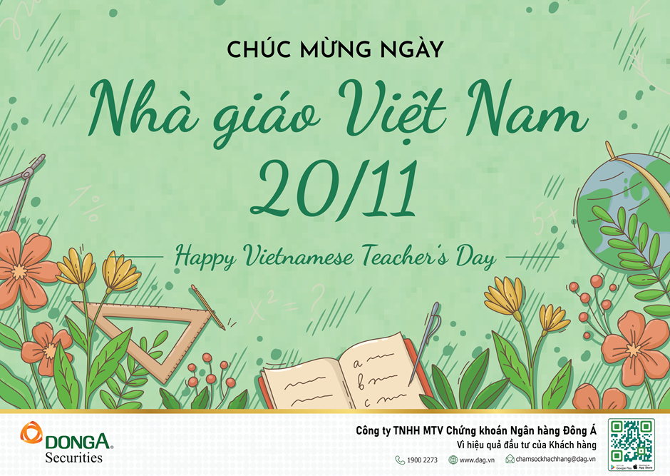 Chúc mừng ngày Nhà giáo Việt Nam 20 - 11