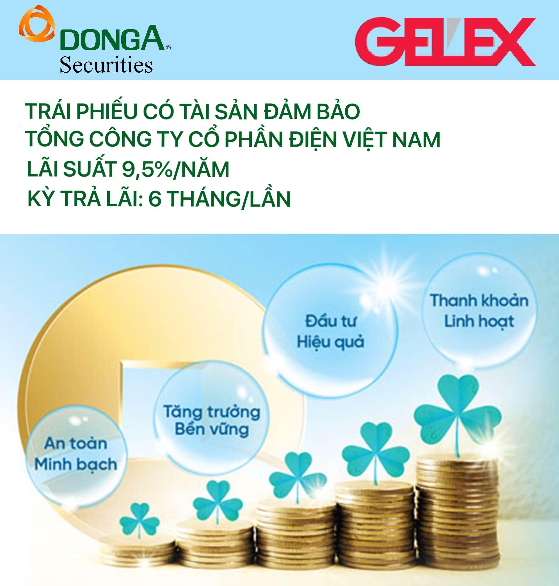 DAS trân trọng giới thiệu sản phẩm mới - Trái phiếu GELEX (GEX)
