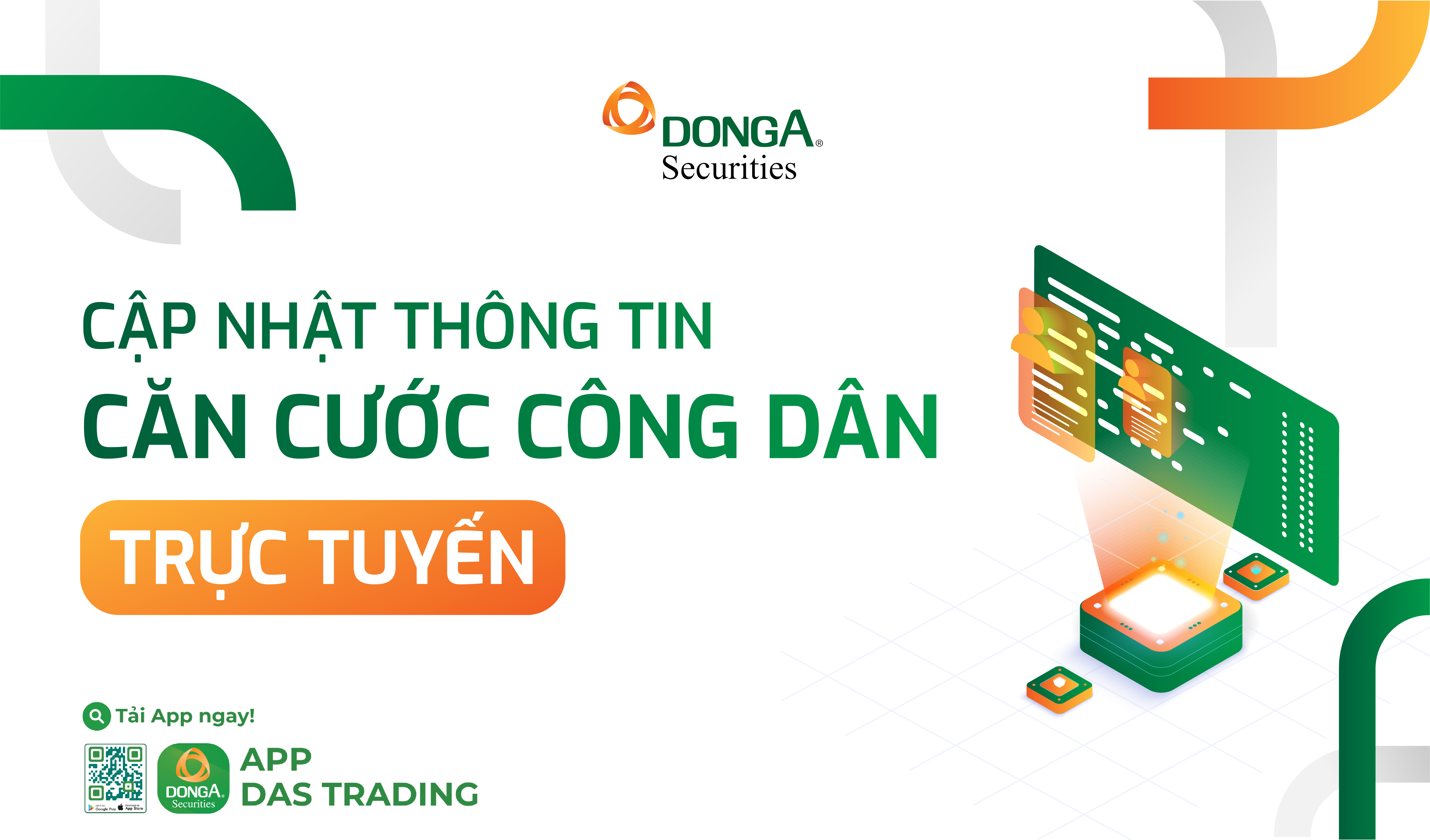CẬP NHẬT THÔNG TIN CĂN CƯỚC CÔNG DÂN TRỰC TUYẾN